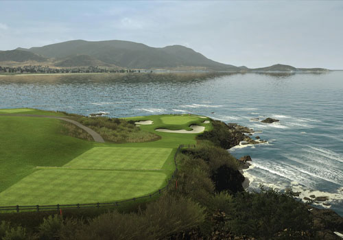 Haskins Hideout Golf Simulator Pebble Beach
