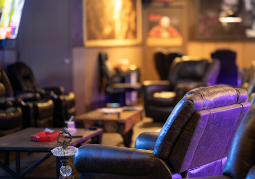 Plush Seating At Haskins Hideout
